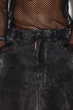 Acid Cord Wash Surfer Denim Shorts