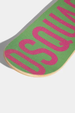 All Over D Neon Skateboard