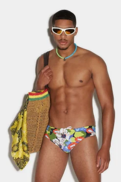 Botanic Goth Swim Brief
