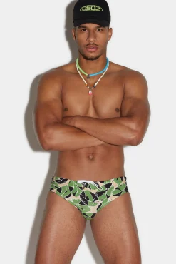 Botanic Goth Swim Brief