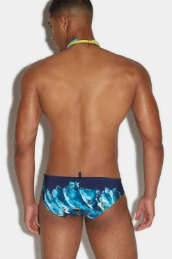 Botanic Goth Swim Brief