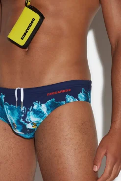 Botanic Goth Swim Brief