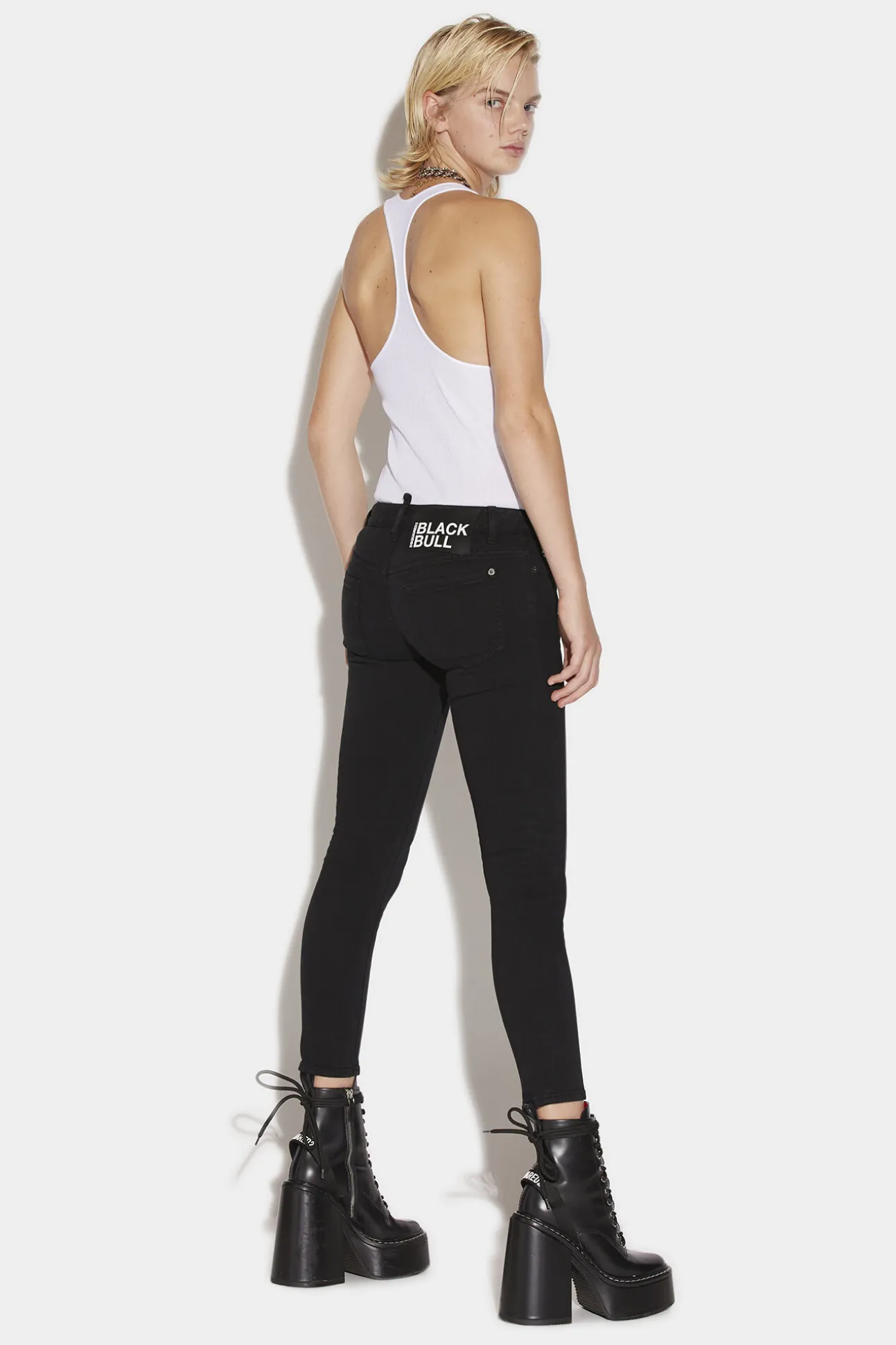 Bull Rtd Super Stretch Jennifer Cropped Jeans