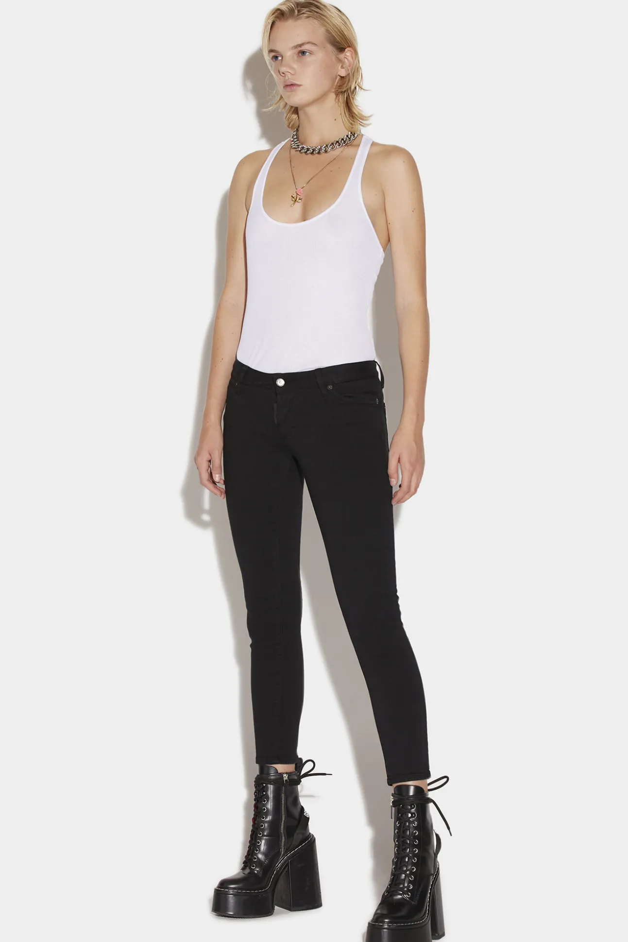 Bull Rtd Super Stretch Jennifer Cropped Jeans