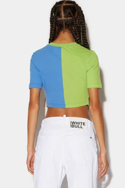 Criss Cross Split T-Shirt