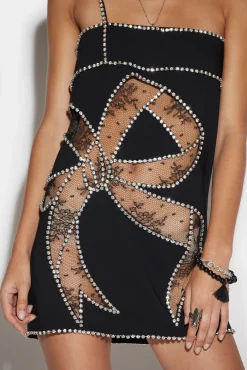 Crystals Bow Dress