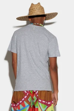 D2 Cartoon Surfer Cool T-Shirt