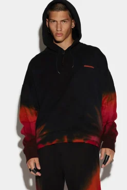 D2 Flamen Tie&Dyed K2 Over Hoodie