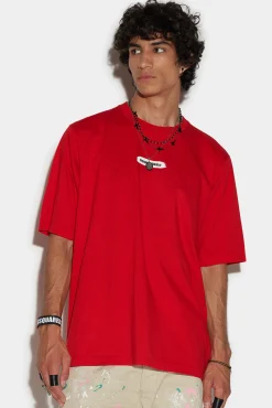 D2 Front Logo Skater T-Shirt