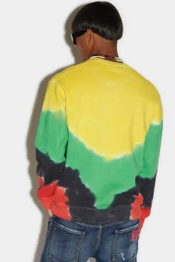 D2 Jamaica Tie&Dye Cool Sweatshirt