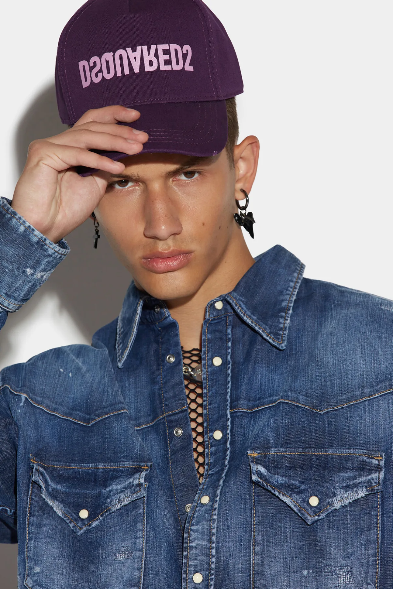 D2 Leaf West Dropped Shoulder Shirt