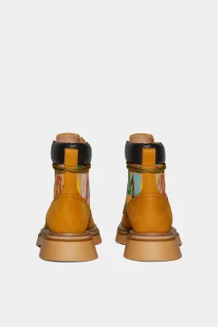 D2 Monogram Ankle Boots