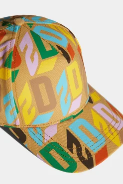 D2 Monogram Baseball Cap