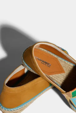 D2 Monogram Flat Espadrilles