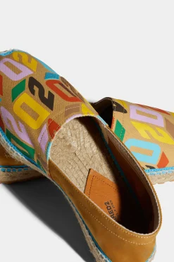 D2 Monogram Flat Espadrilles