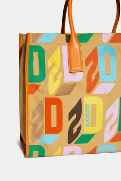 D2 Monogram Shopping Bag
