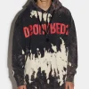 D2 Reverse Tie&Dyed Slouch Hoodie
