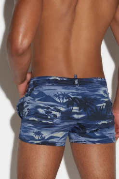 D2 Sunset Boxer Midi