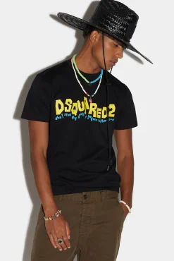 D2 Waving Logo Cool T-Shirt