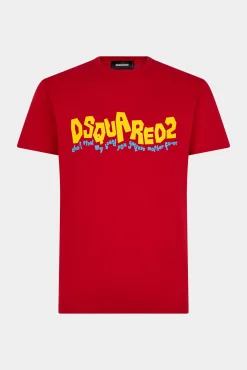 D2 Waving Logo Cool T-Shirt