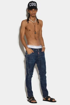 Dark Clean Wash Sexy Twist Jeans