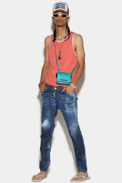 Dark Crinckle Wash Sexy Dean Jeans