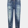 Dark Crystal Wash High Waist Twiggy Jeans