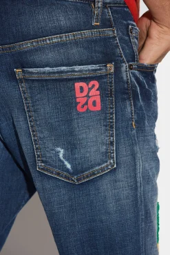 Dark Jamaica Wash Bob Jeans