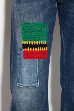 Dark Jamaica Wash Bob Jeans