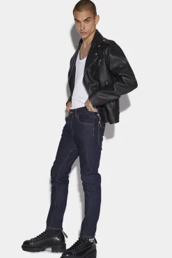 Dark Rinse Ceresio 9 Skater Denim Jeans