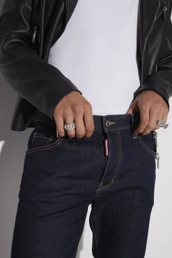 Dark Rinse Ceresio 9 Skater Denim Jeans