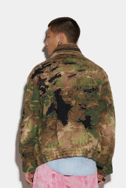 Destroyed Camo Jacket
