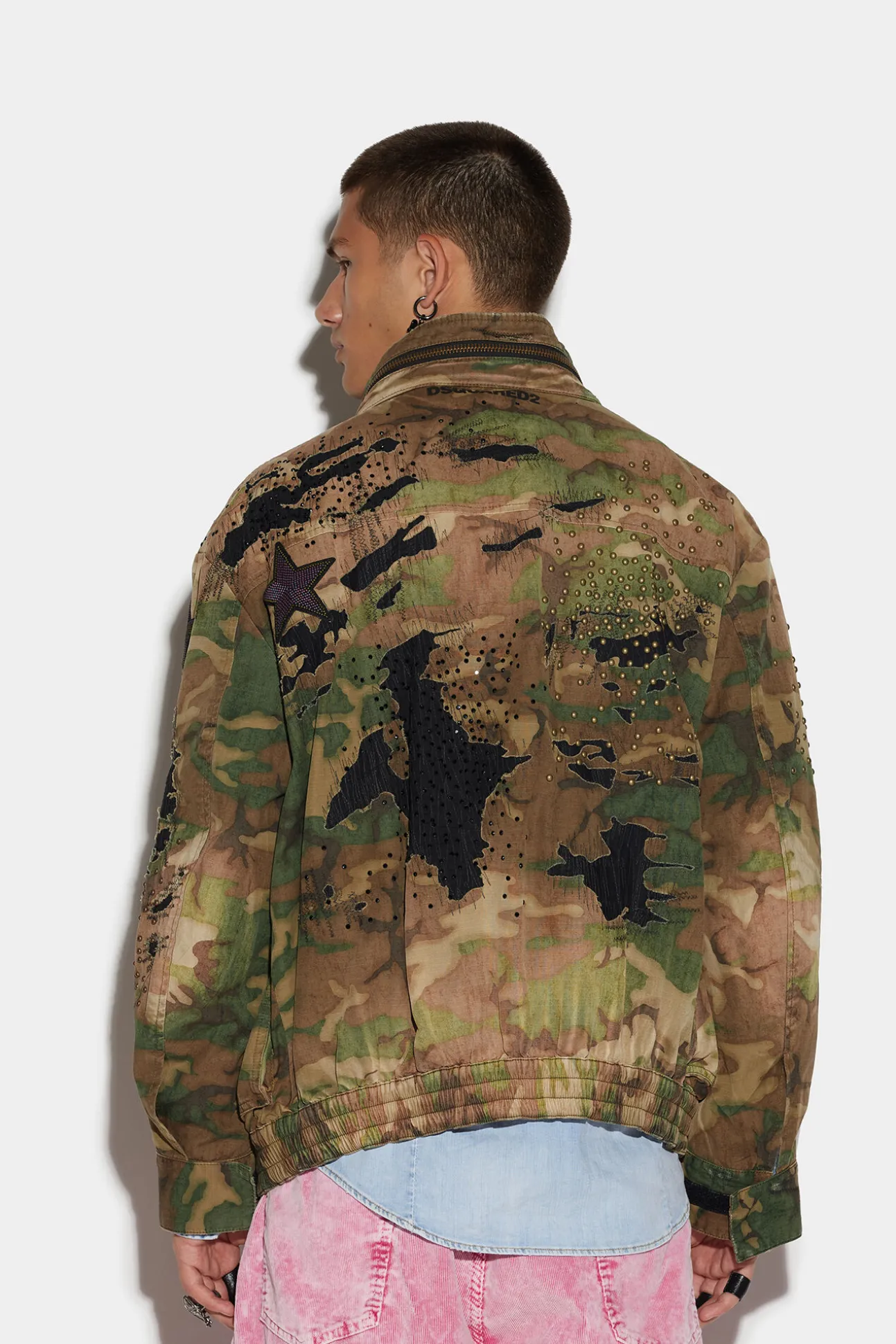 Destroyed Camo Jacket