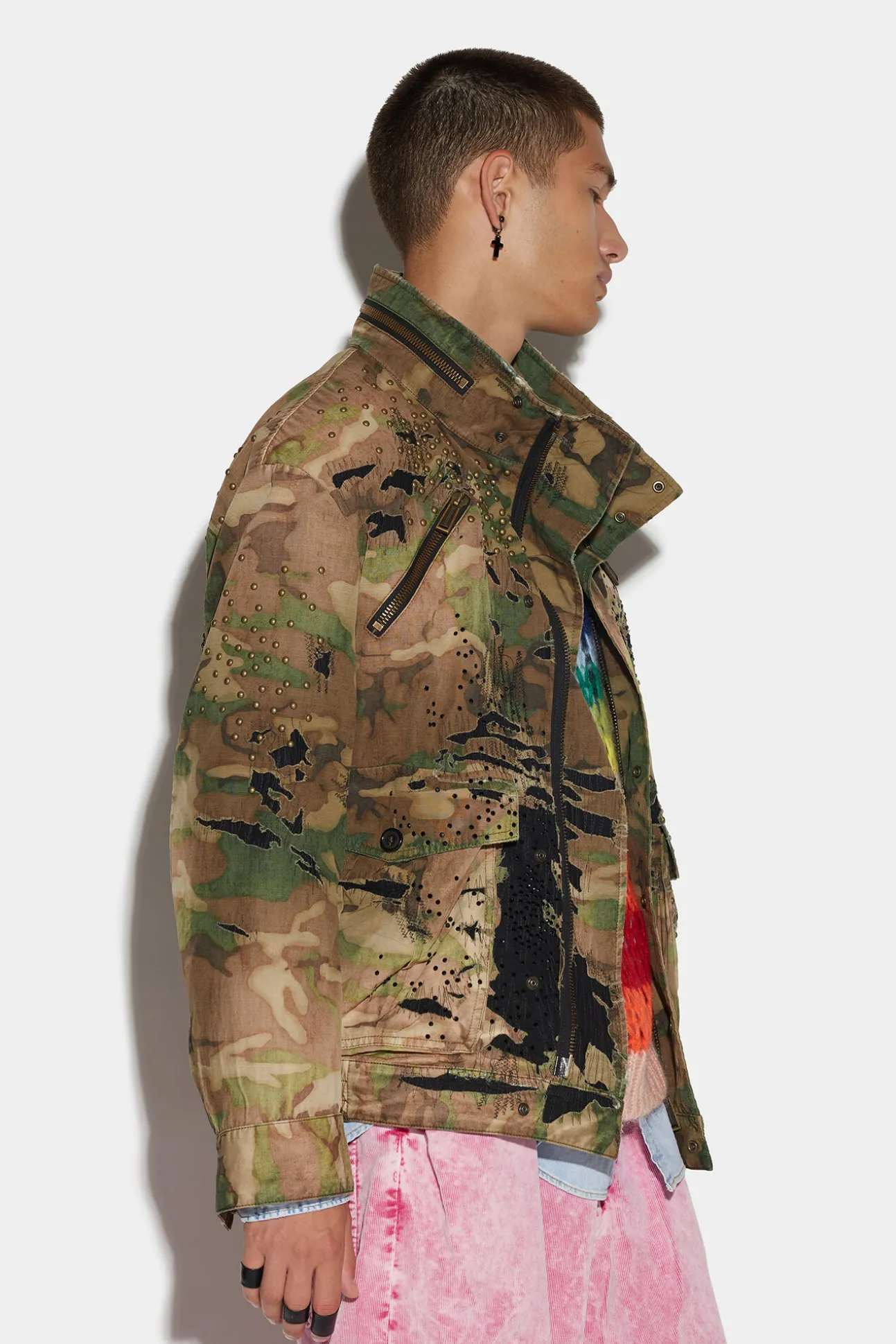 Destroyed Camo Jacket