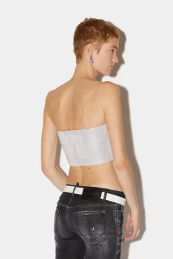 Disco Sequin Tube Top