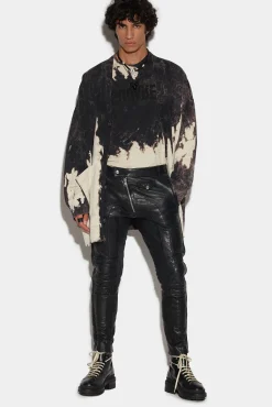 D2Reverse Tie&Dyed Zip Sweatshirt