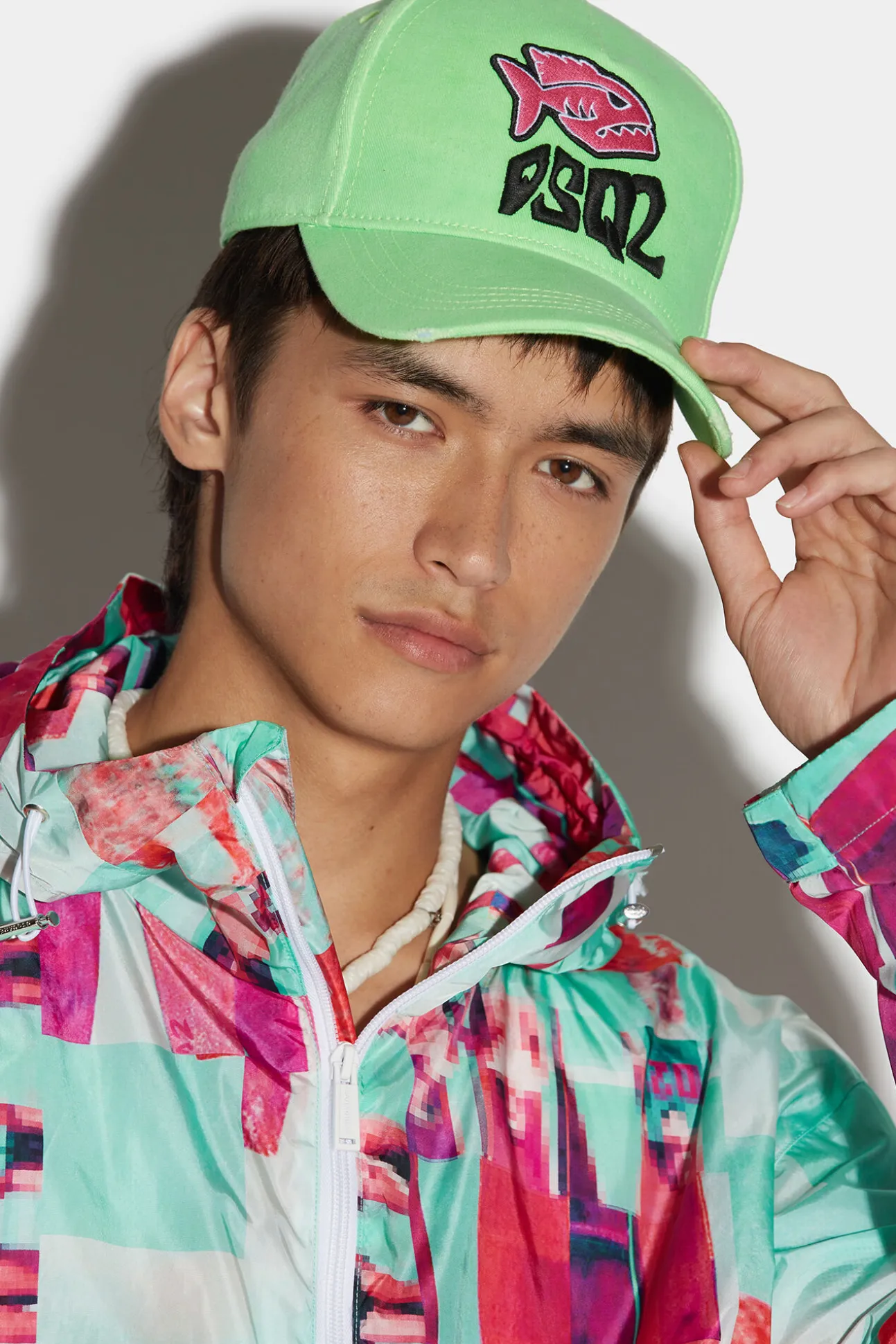Dsq2 Fluo Baseball Cap