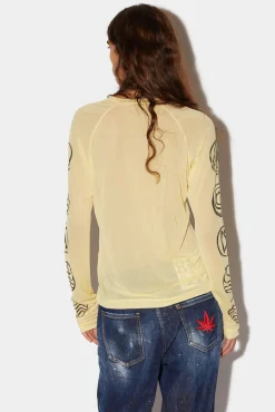 Dsq2 Surf Club Longsleeves T-Shirt