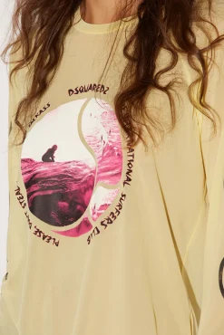 Dsq2 Surf Club Longsleeves T-Shirt
