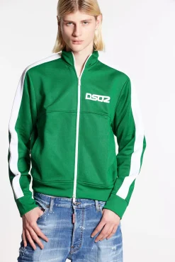 Dsq2 Zip Dean Sport Zip Sweatshirt