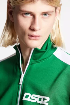 Dsq2 Zip Dean Sport Zip Sweatshirt