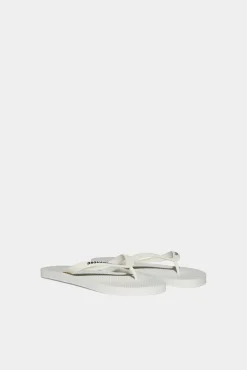 Dsquared2 Logo Flip Flops