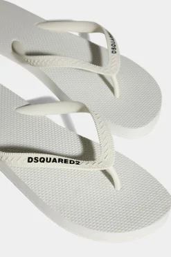Dsquared2 Logo Flip Flops