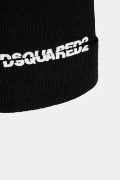 Dsquared2 Logo Knit Beanie