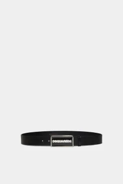 Dsquared2 Logo Plaque Belt