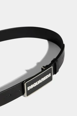 Dsquared2 Logo Plaque Belt