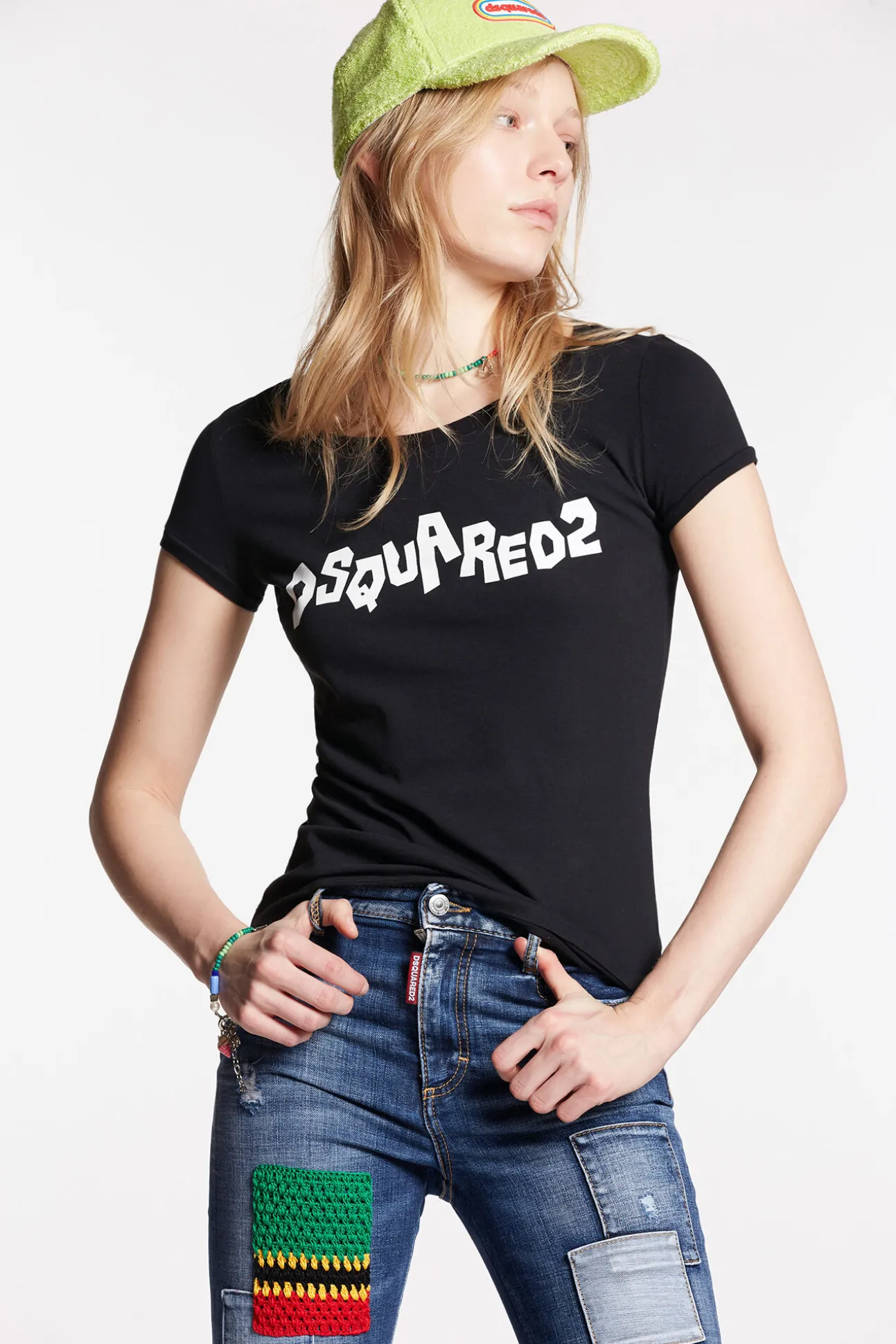 Dsquared2 Logo Scoop T-Shirt