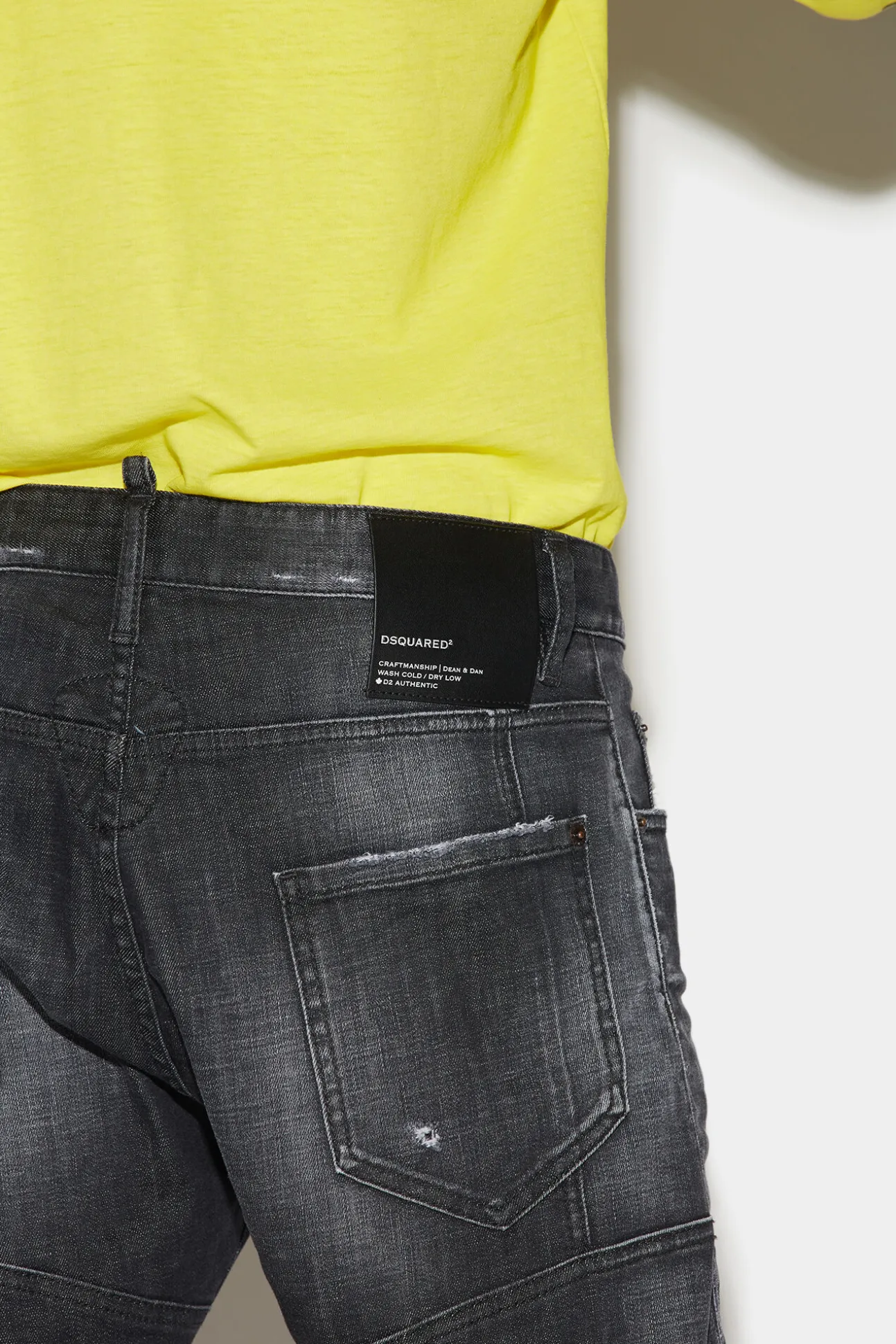 Easy Wash Tidy Biker Jeans