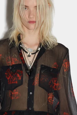 Gathered Shirt Dress