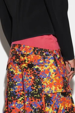 Goth Camo Big Elastic Shorts